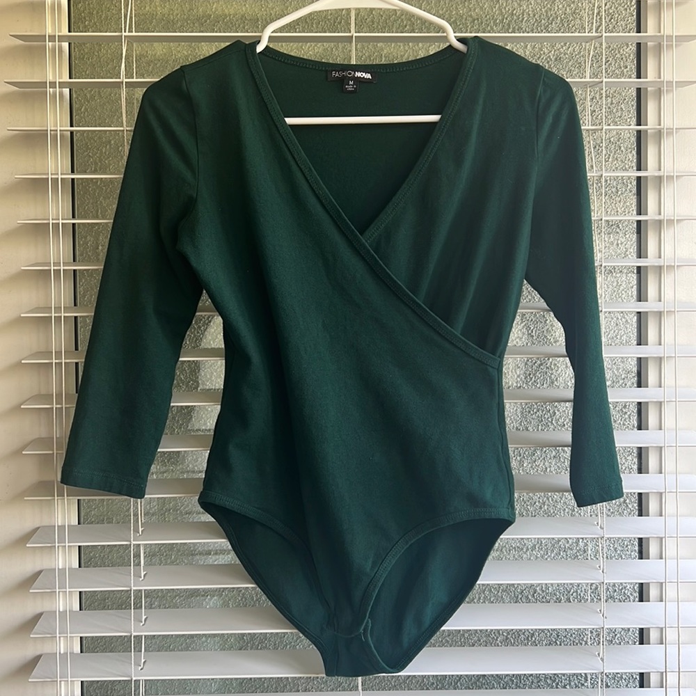 Hunter Green Bodysuit